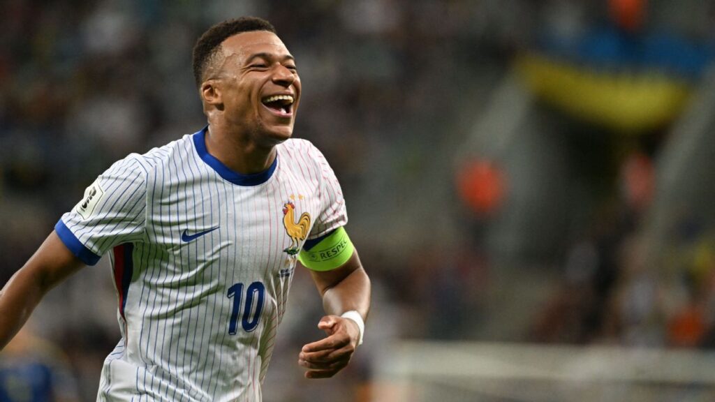 mbappe-atinge-marca-historica,-e-franca-estreia-nas-eliminatorias-com-vitoria-sobre-a-ucrania