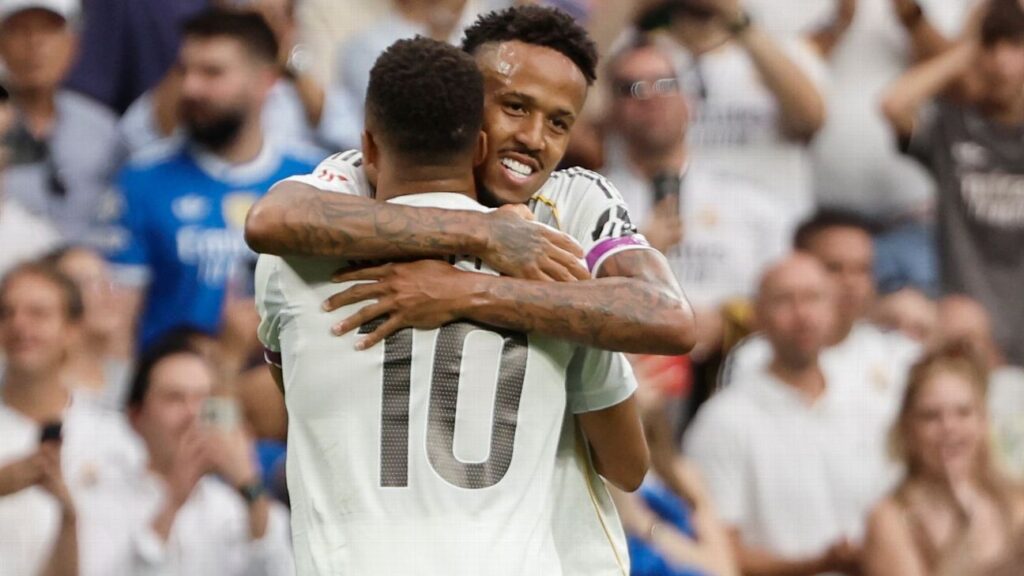 com-missil-de-militao-na-gaveta,-real-madrid-bate-espanyol-e-mantem-inicio-perfeito-em-laliga