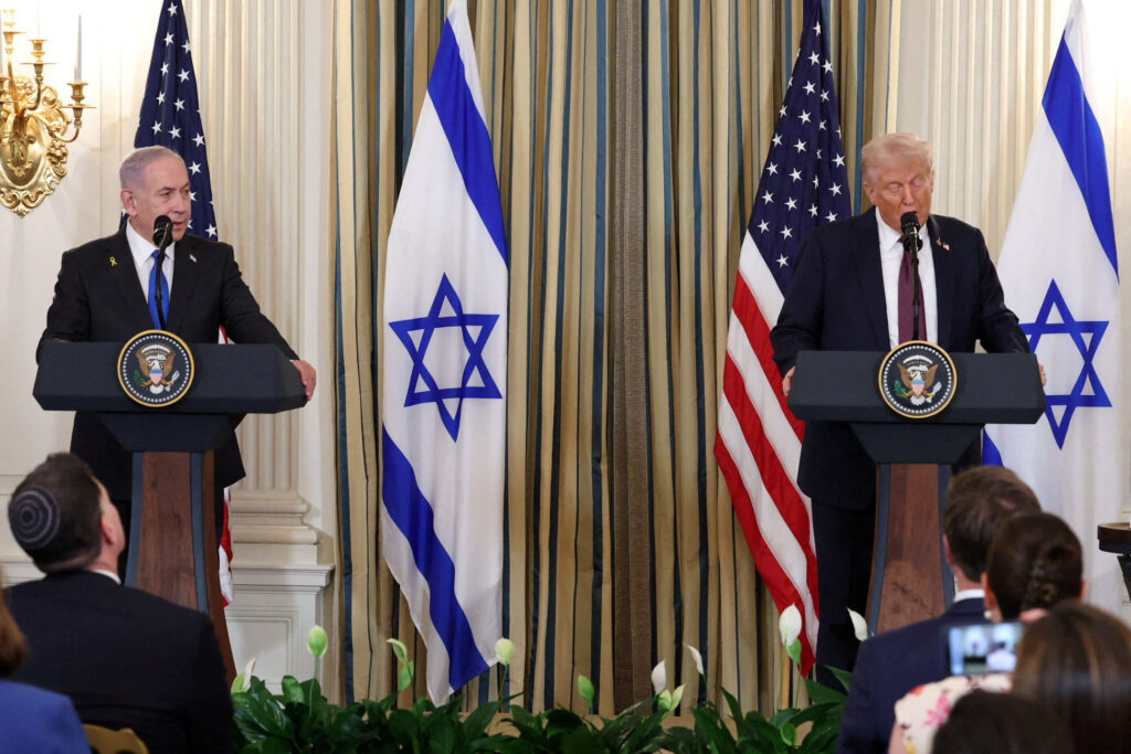 trump-divulga-plano-para-encerrar-guerra-entre-israel-e-hamas-em-gaza